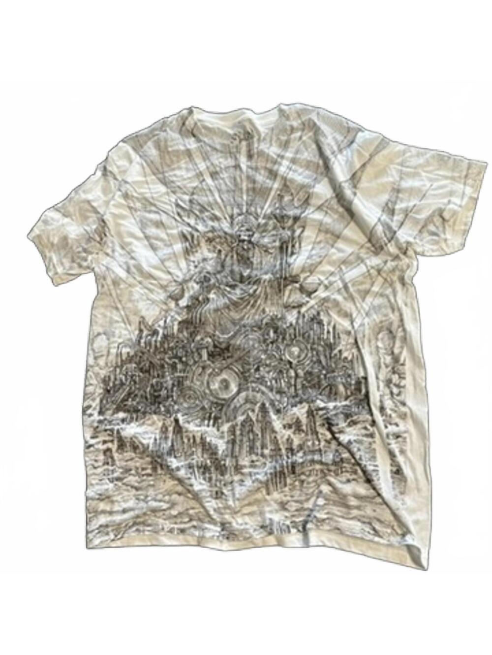Ghost Band Graphic Print T-Shirt LG